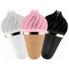 3 tölcséres fagylalt különböző színben.