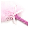 Gyengéd rózsaszín csiklandozó toll.