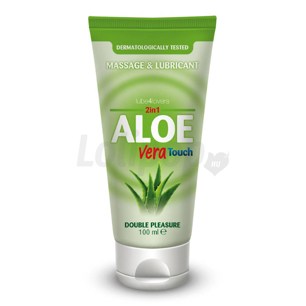 Aloe Vera Touch 2 az 1-ben masszázsgél és síkosító 100 ml