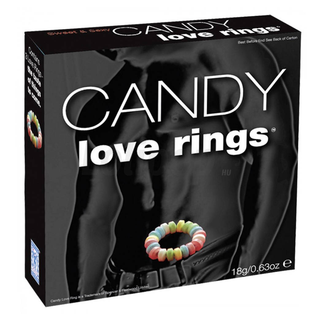 Spencer & Fleetwood Candy Love Rings - Édes péniszgyűrű 3 db