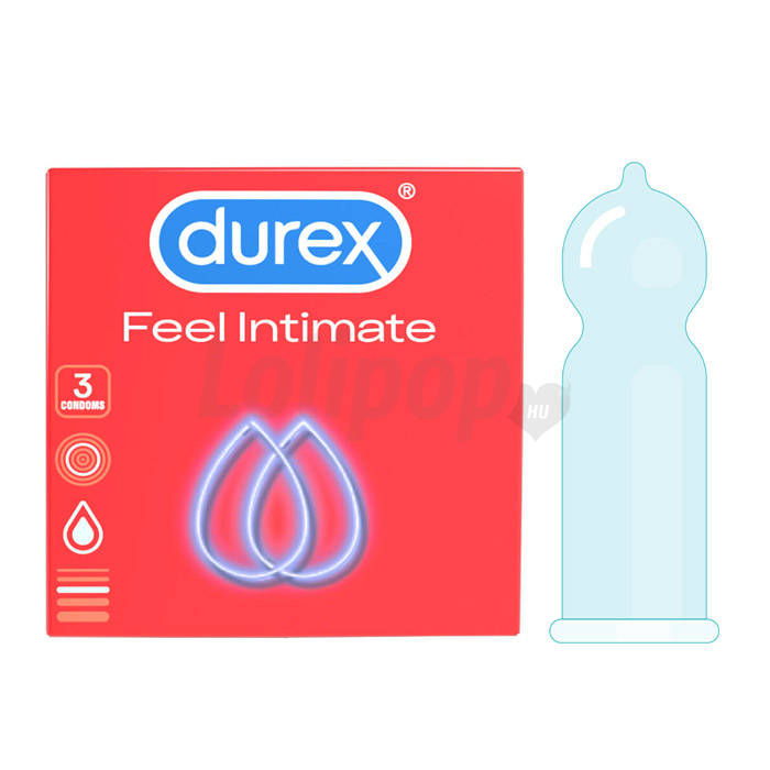 Durex Feel Intimate - vékony óvszer (3db)