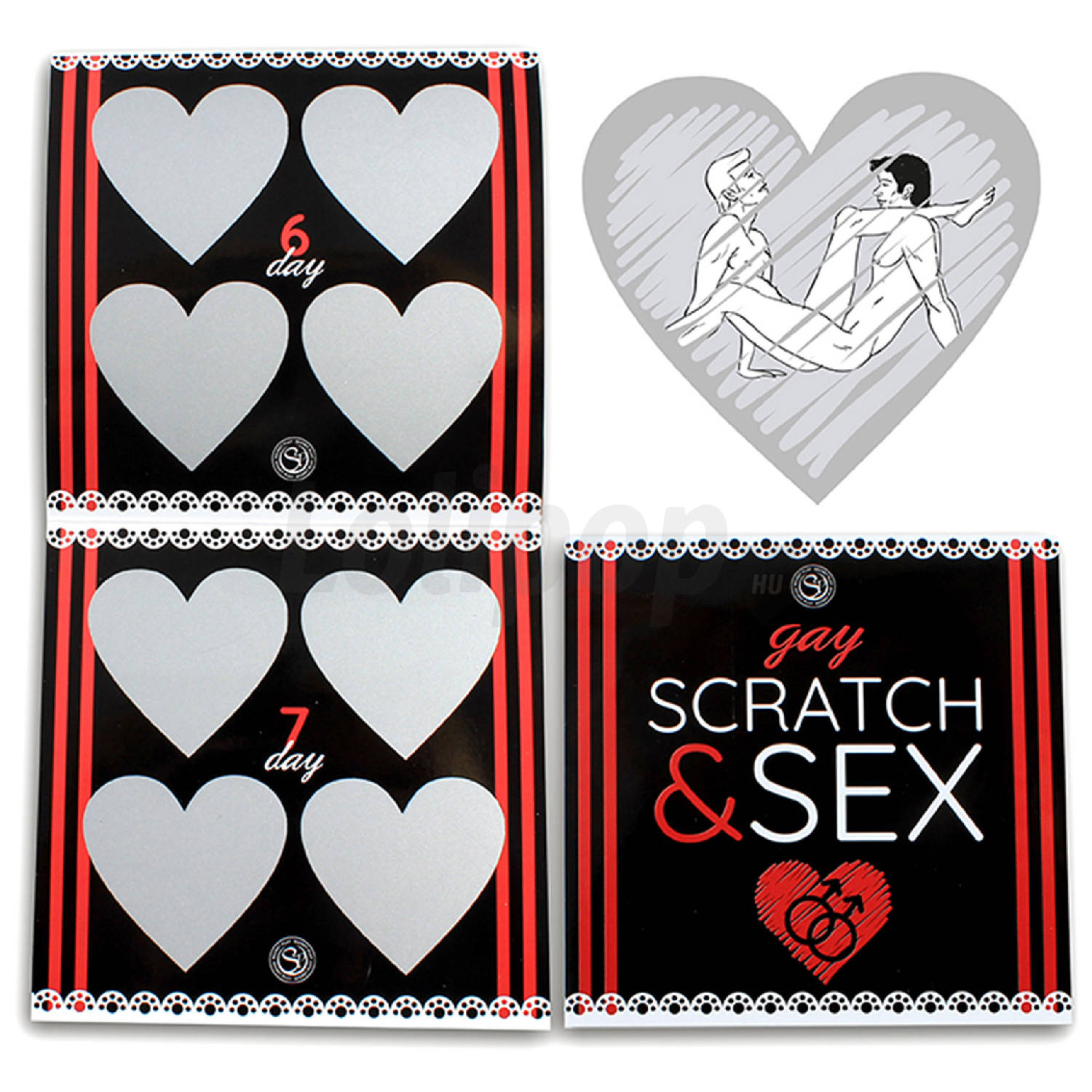 Scratch and Sex Gay játék két férfinak