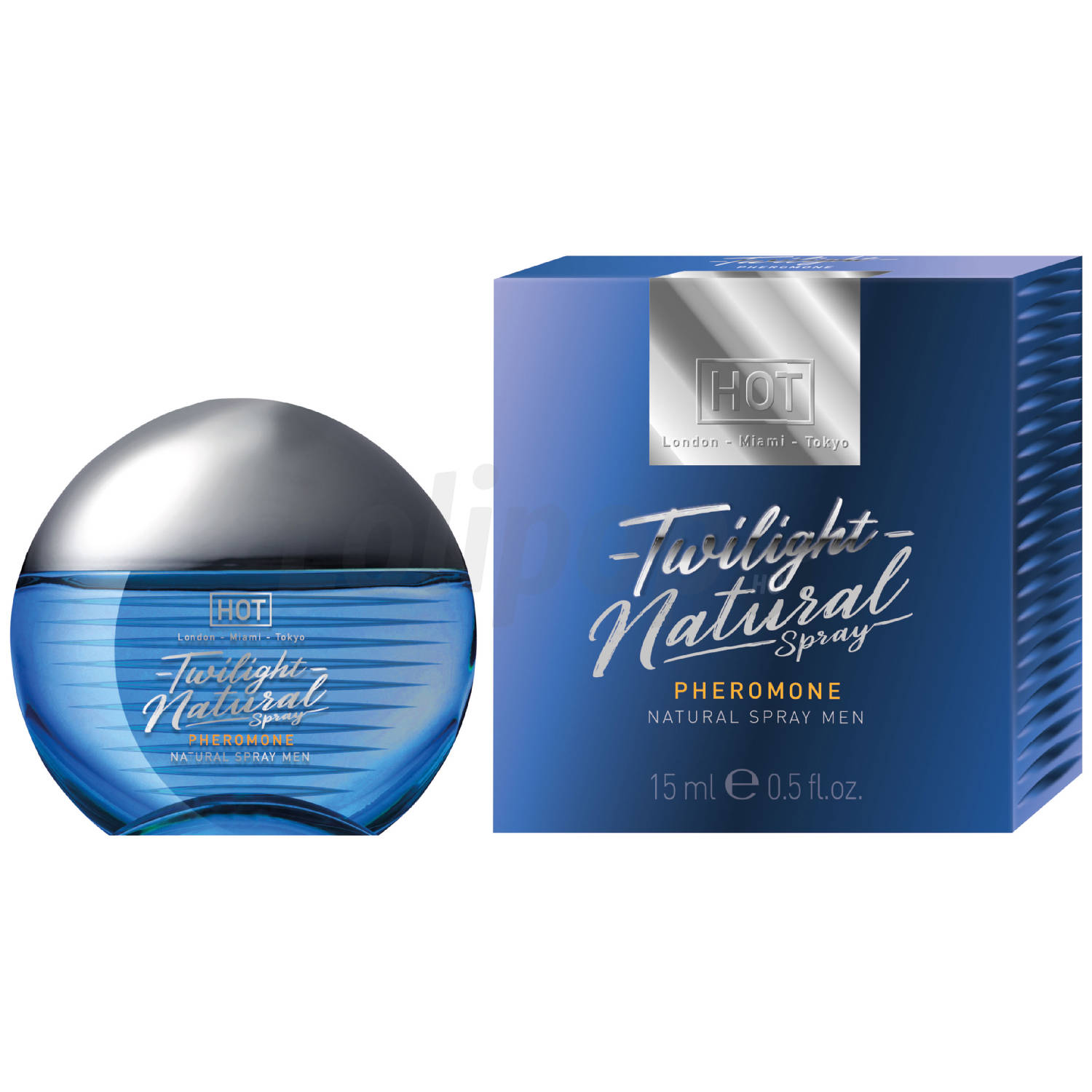 HOT Twilight Natural - feromon parfüm férfiaknak (15ml) - illatmentes