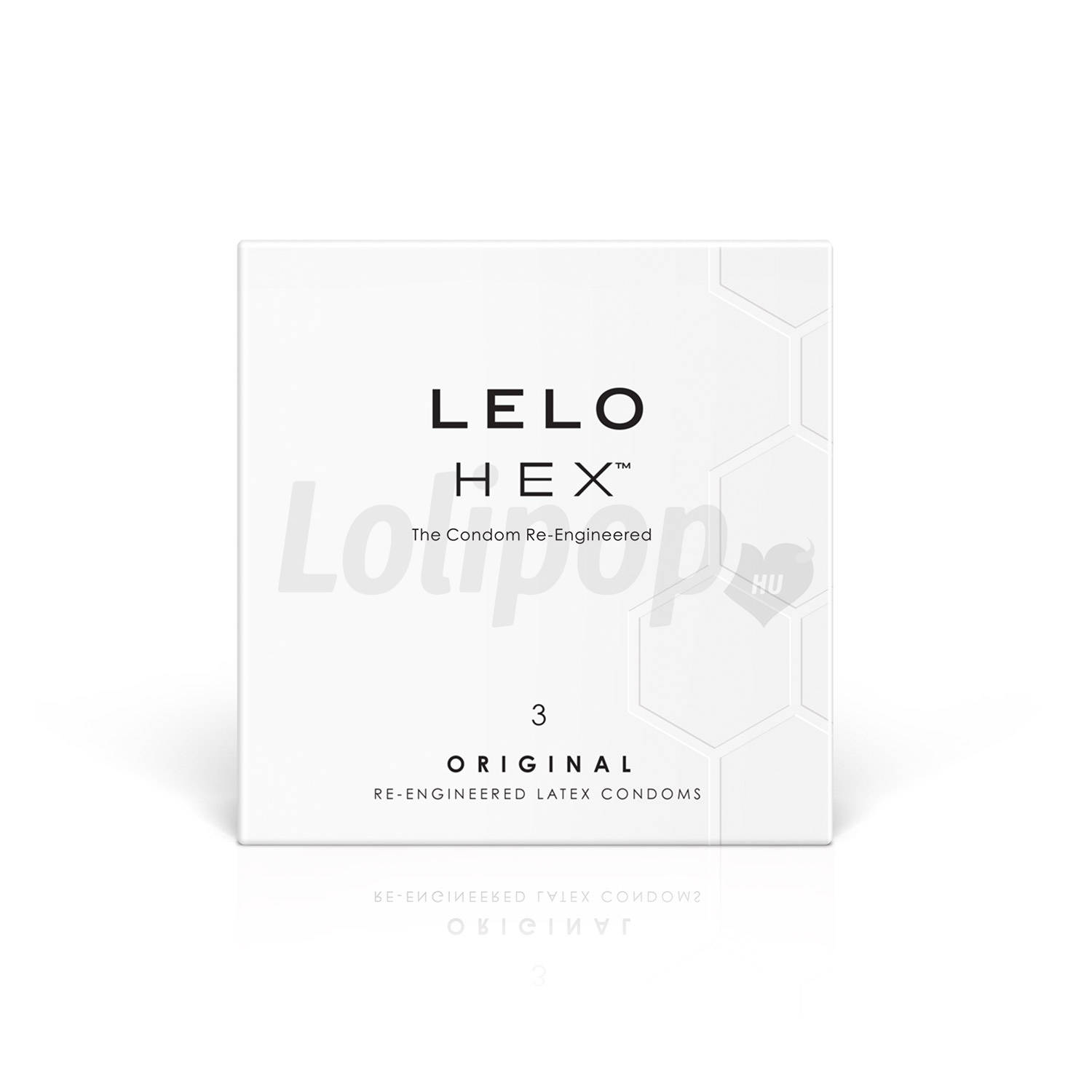Lelo Hex Original extra vékony óvszer 3 db