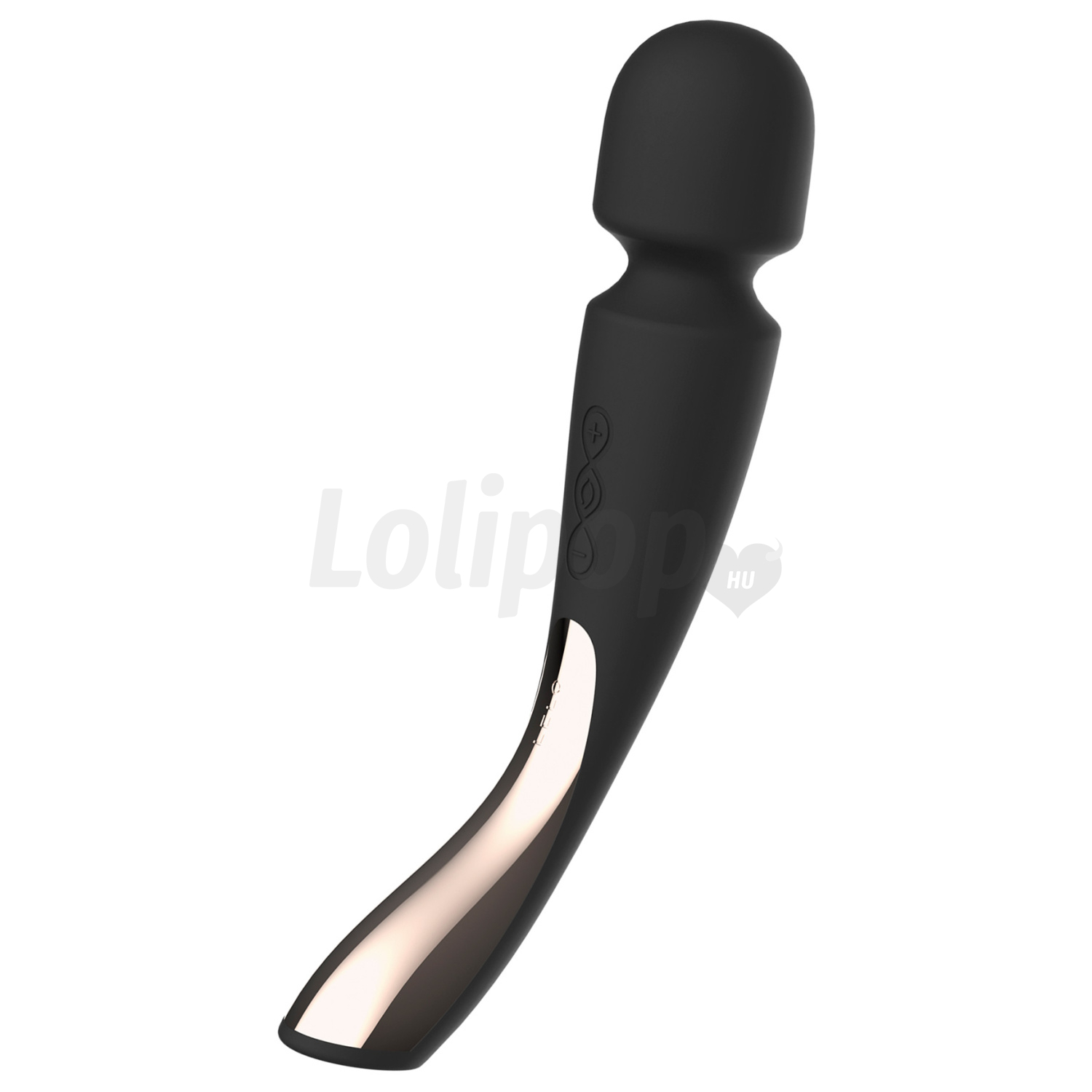 LELO Smart Wand 2 - közepes - akkus, masszírozó vibrátor (fekete)