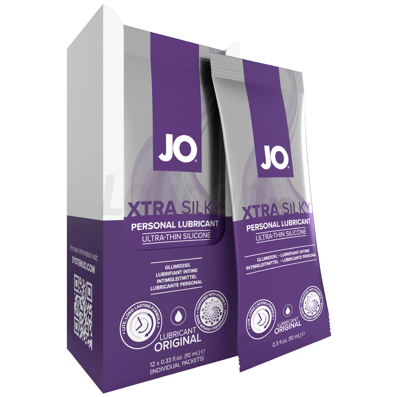 JO Xtra Silky ultra könnyű szilikonos síkosító 10 ml