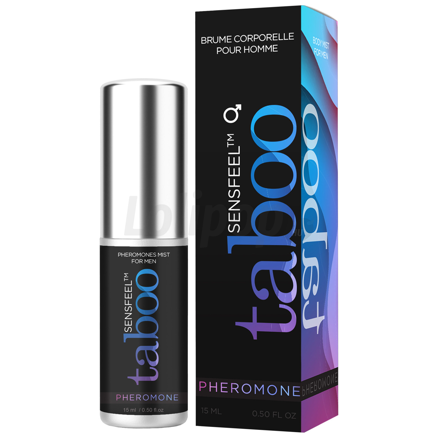 Taboo Pheromone for Him - feromonos testpermet férfiaknak - natúr (15ml)