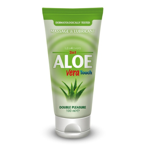 Masszírozó hatású Aloe Vera síkosító 100 ml