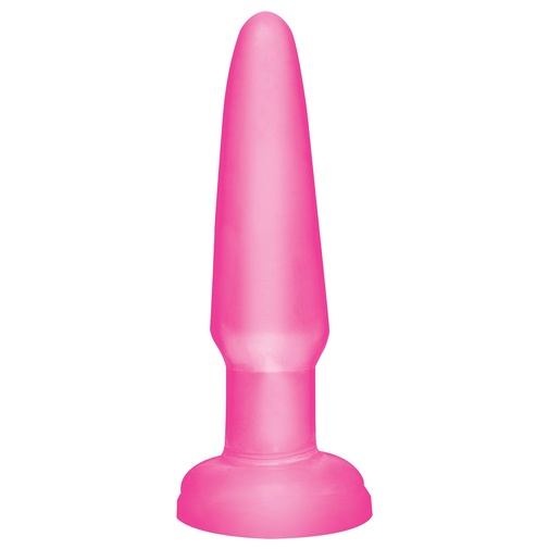 Rózsaszín gumis análkúp kezdőknek az amerikai Pipedream márkától - Basix Rubber Beginner.