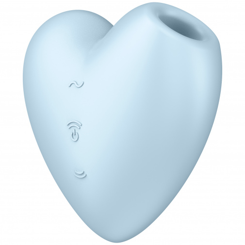 Satisfyer Cutie Heart pulzáló és vibráló stimuláló kék