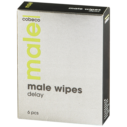 Male Wipes Delay hűsítő ejakuláció késleltető törlőkendők