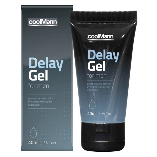 CoolMann Delay hűsítő hatású gél az ejakuláció késleltetésére 40 ml