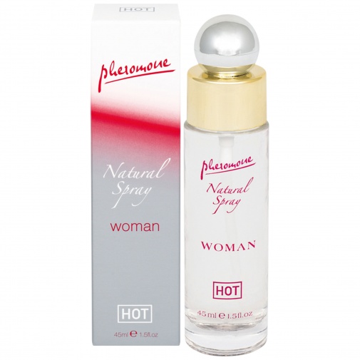 HOT Natural Extra erős, illatmentes feromonok hölgyeknek 45 ml