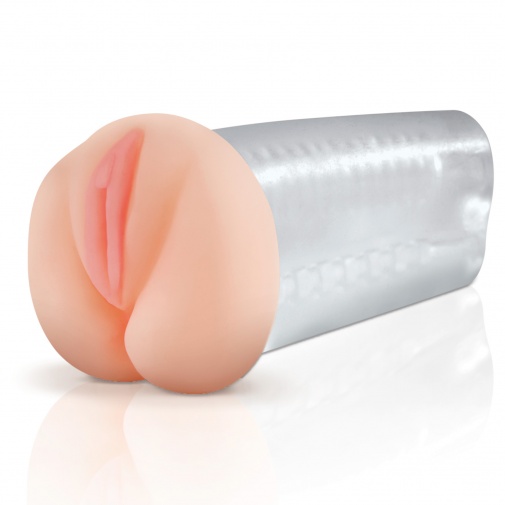 Deluxe See-Thru Stroker átlátszó vagina és popsi