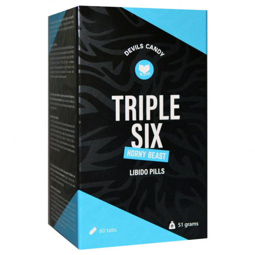 Triple Six afrodiziákum tabletták férfi és nő számára 60 db