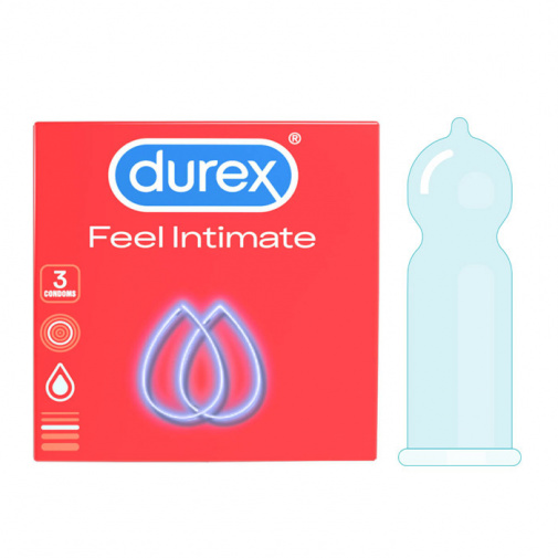 Durex Feel Intimate óvszer 3 darabos csomagolásban