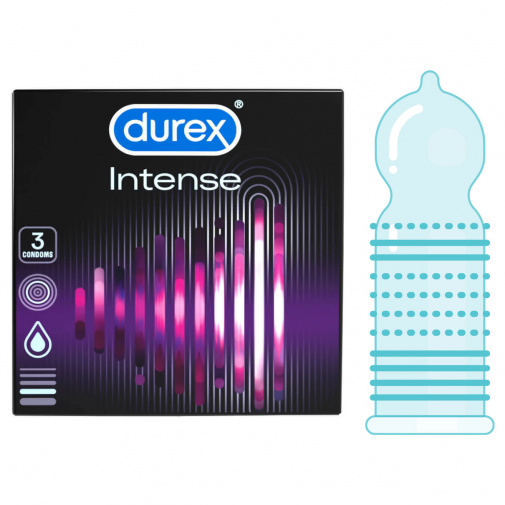 Durex Intense Orgasmic 3 darabos óvszer