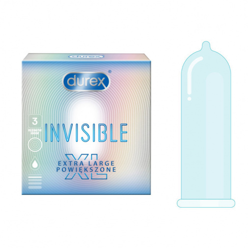 Durex Invisible - extra vékony, extra síkos 3 db