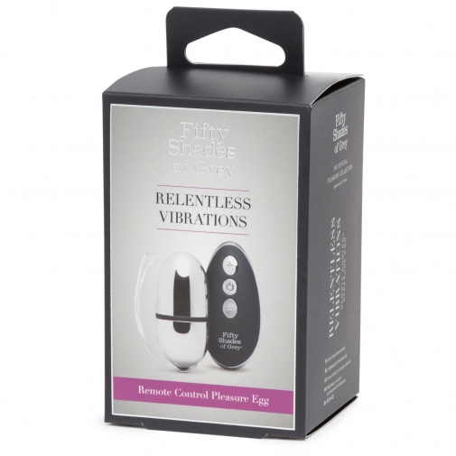 A Relentless Vibrations vibrótojás csomagolása.