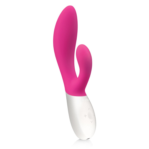 Rózsaszín vízálló vibrátor a Lelo-tól WaveMotion technológiával, amelynek mozgása hasonlít az ujjak mozgására a hüvelyben. 