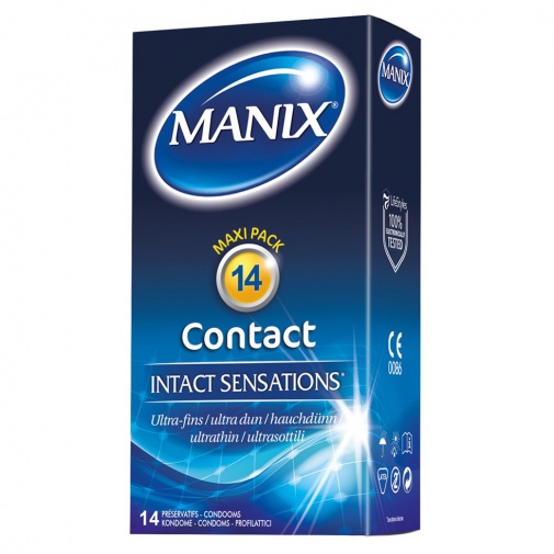 Manix Contact ultra vékony óvszer 14 db