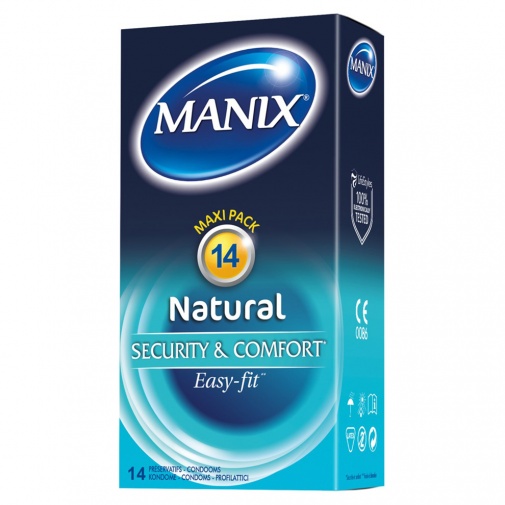 Manix Natural Easy-Fit vaníliás óvszer 14 db
