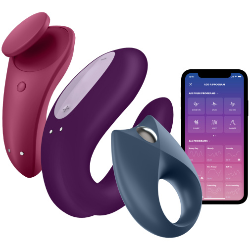 Satisfyer Partner Box 3 smart erotikus segédeszköz készlet
