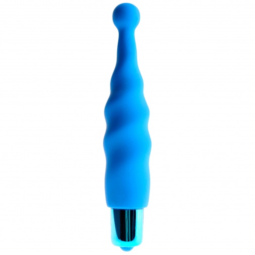 Silicone Fun Vibe vibrátor - kék
