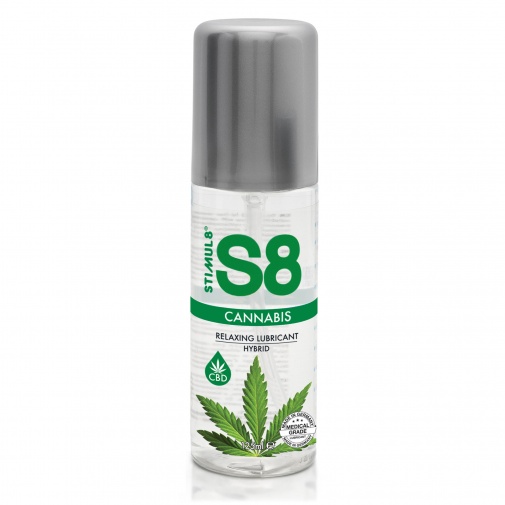 125 ml-es CBD-t tartalmazó relaxációs Stimul8 Hybrid Cannabis síkosító.