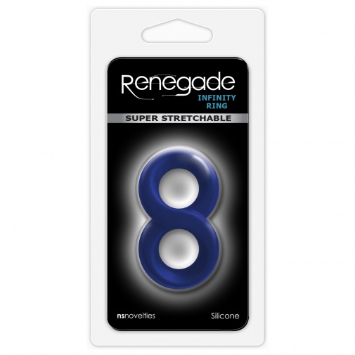 A Renegade Infinity Ring pénisz- és heregyűrű csomagolása.