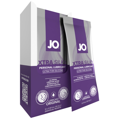 JO Xtra Silky ultra könnyű szilikonos síkosító 10 ml