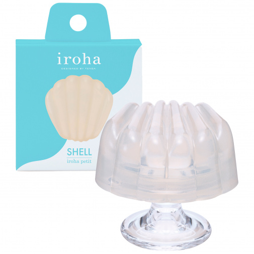 Iroha Shell csúszós csiklóizgató egy kagyló formájában.