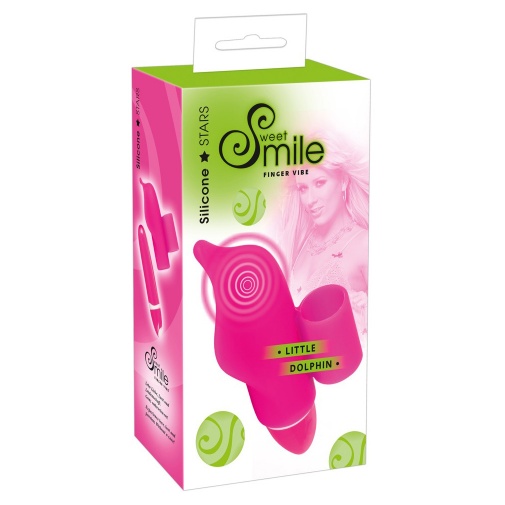 A rózsaszín Smile Little Dolphin csomagolása.
