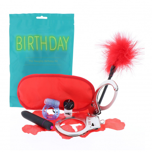 The Naughty Birthday erotikus készlet - sérült csomagolás