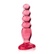 Rózsaszín zselés anyagból készült anál plug tapadókoronggal, ideális az ánusz kitágítására.