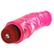 Vastagabb, rózsaszín erezett vibrátor csavarógombbal a vibrációs kényelmes beállítása érdekében.