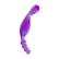 Kétvégű dildó lila színben, az anális és hüvelyi stimulációra.