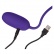 Orvosi szilikonból készült lila vibrotojás, USB kábellel újratölthető