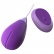 A lila szilikon vibrotojás kihúzó zsinórral rendelkezik, aminek segítségével kihúzhatja a tojást.