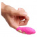 Rózsaszín ujjvibrátor a csikló és a mellbimbók stimulálására.